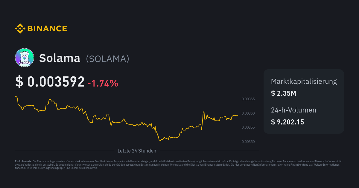 Ontdek Solama De Opkomende Meme Coin Op De Solana Blockchain