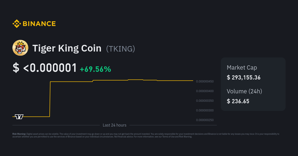 tiger king coin binance