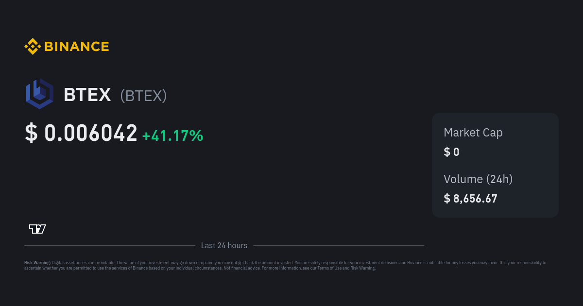 Btex Price Btex Price Index Live Chart And Gbp Converter Binance