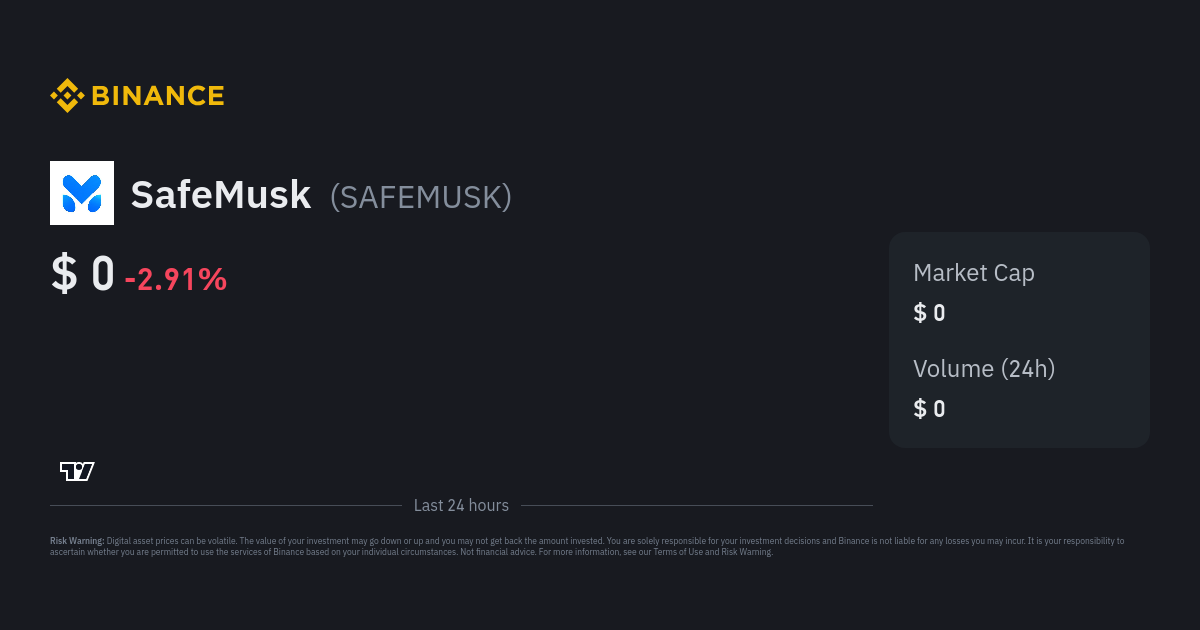 safemusk crypto price