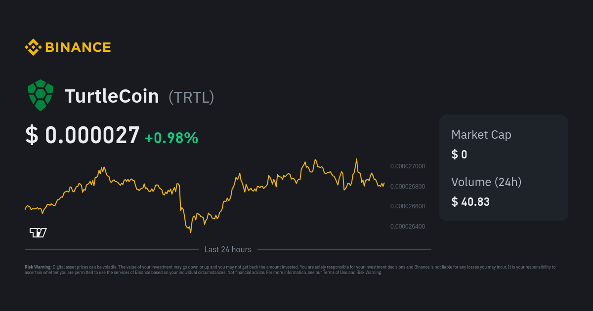 turtlecoin binance