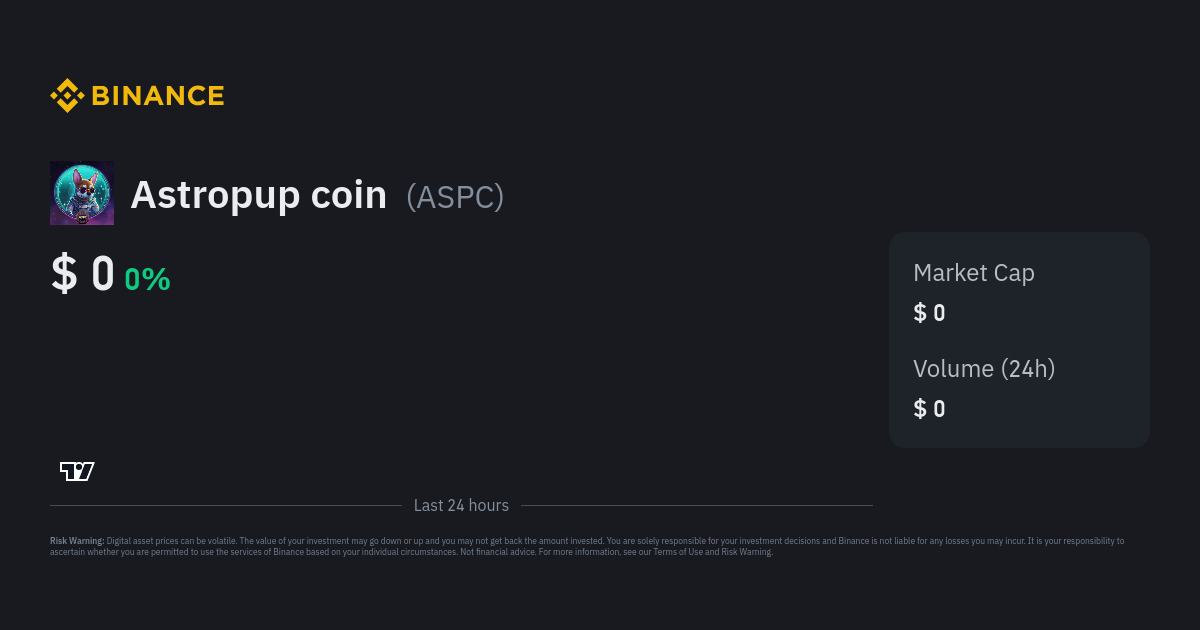 Astropup coin Price ASPC Price Index Live Chart and USD