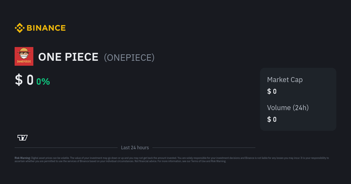 ONE PIECE Price | ONEPIECE Price Index, Live Chart and USD