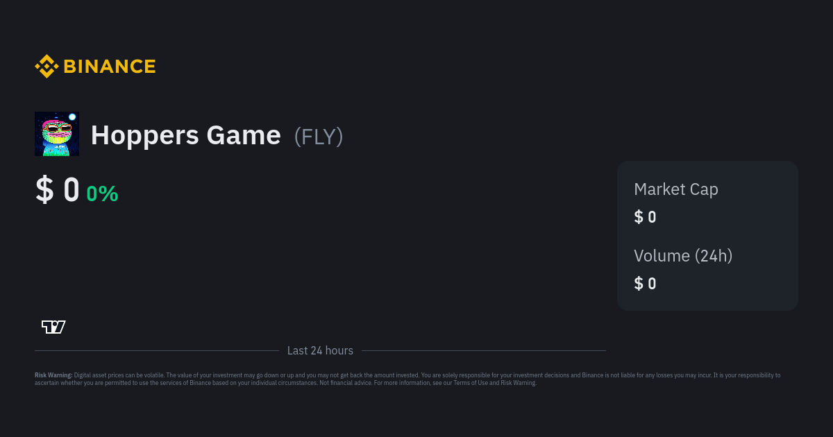 Hoppers Game Price FLY Price Index, Live Chart and USD Converter