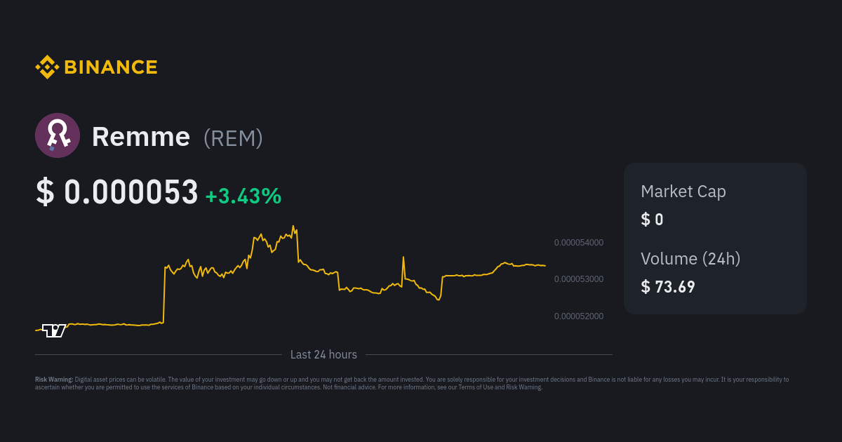 remme price