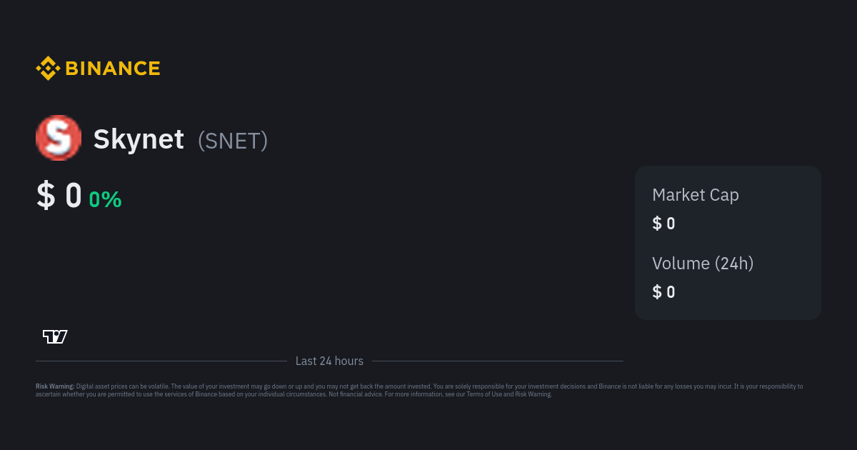 Skynet Price SNET Price Index Live Chart and USD Converter