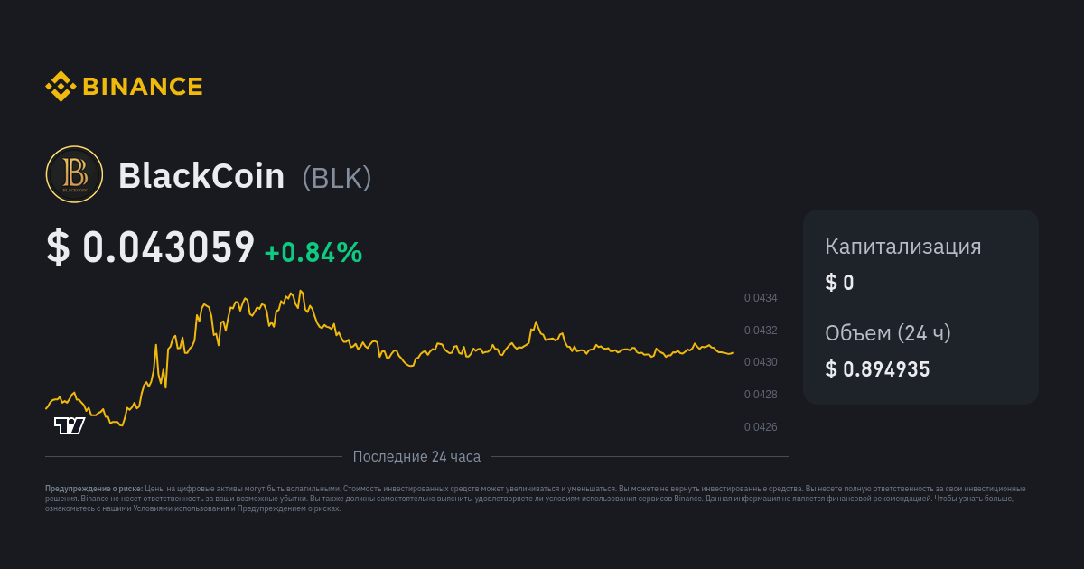 BlackCoin BLK